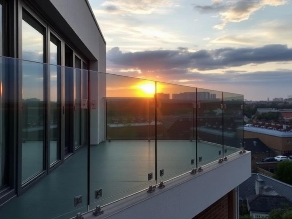 Glass Balustrade in Notting Hill, W11